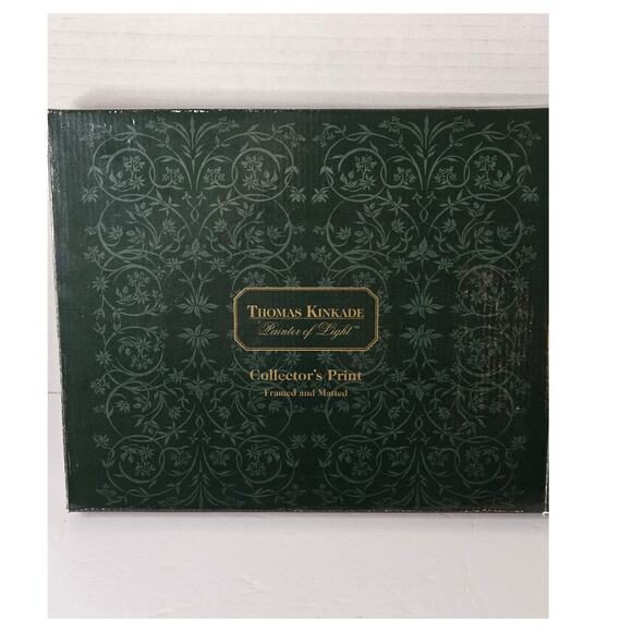 1998 Thomas Kincaid Framed Print John 15:1 Gardens Beyond Hearth & Home Collect - Picture 2 of 8